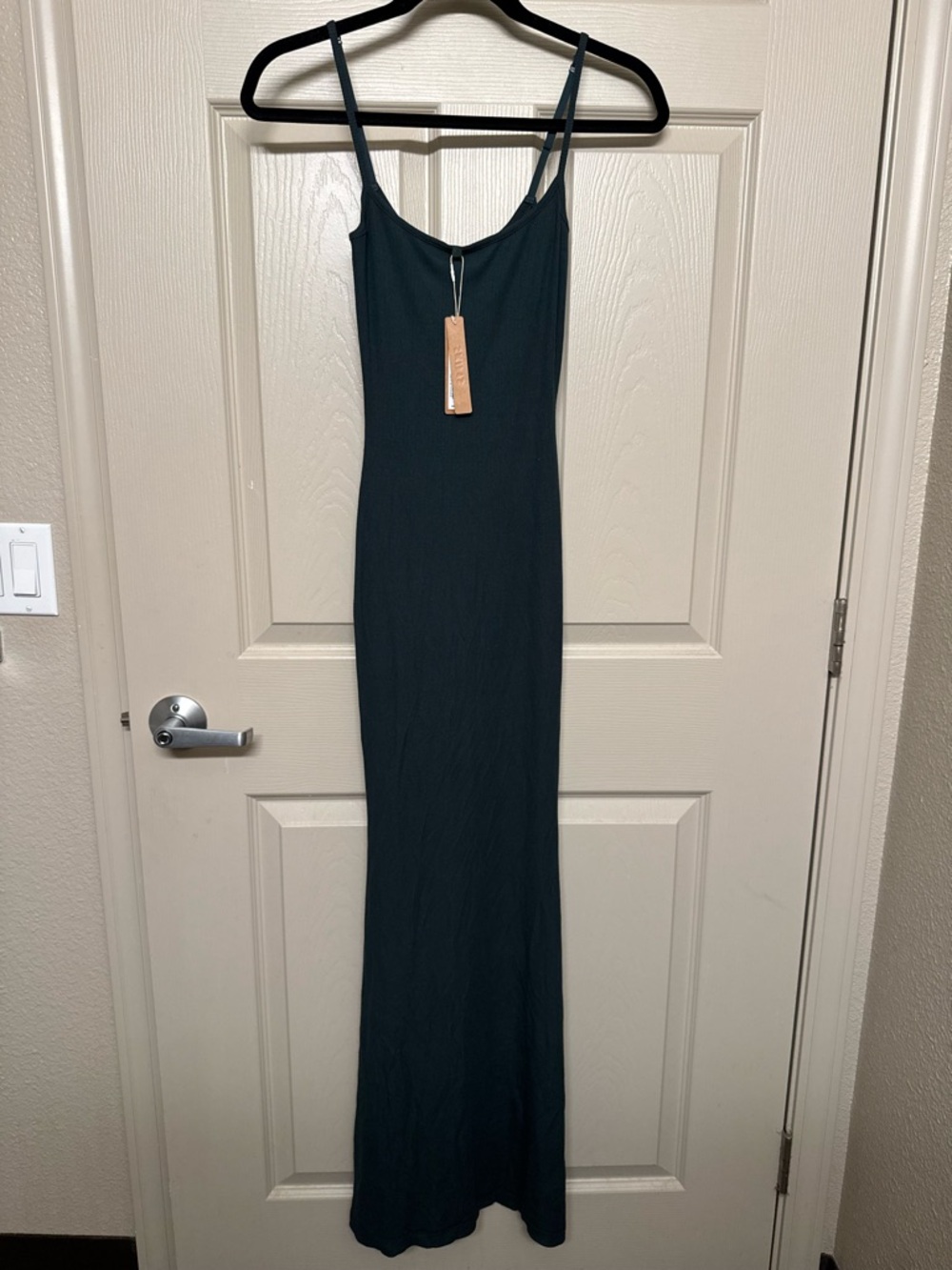 Skims | Soft Lounge Long Slip Dress in Cypress XS